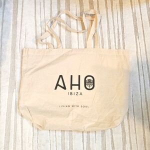 AHO Ibiza living with soul organic cotton tote
